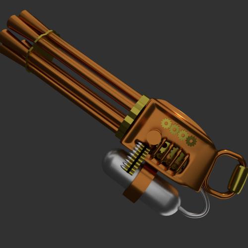 Steampunk Minigun preview image